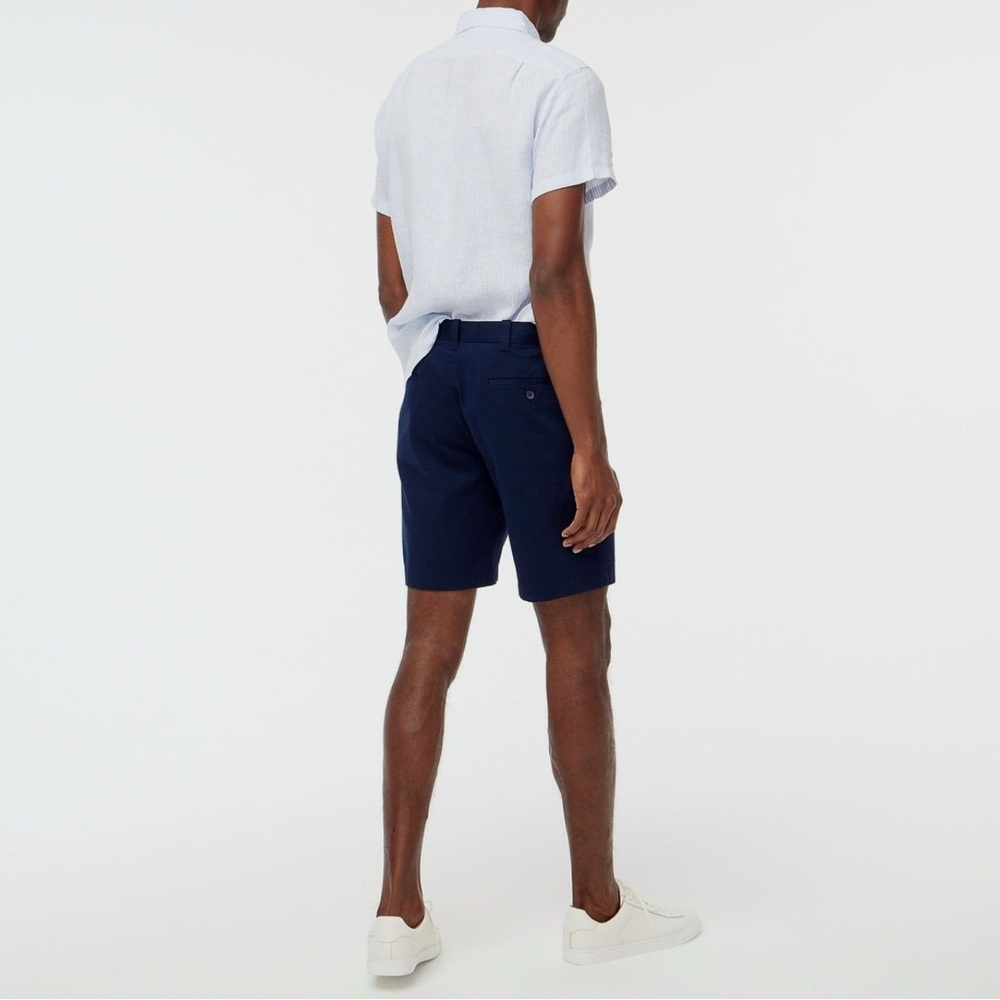 JCrew Flex Gramercy Chino Shorts in Navy (sealed in bag) 9” inseam - Picture 5 of 7